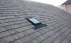 Velux on wooden hingles
