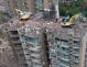 O clădire din China este demolată de sus în jos, la doar câteva luni de la finalizare