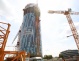Sky Tower a depăşit înălţimea de 100 de metri. Cel mai înalt turn va fi gata până la sfârşitul anului