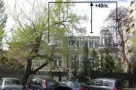 Bloc de 40 de metri linga Ambasada Frantei, pe strada Biserica Amzei