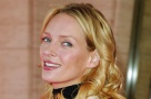 Uma Thurman avea şemineu în grădină