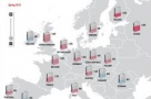 Harta chiriilor pentru spatiile de retail din Europa. Cat de ieftina e Romania?