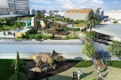 Mall cu dinozauri în Praga