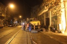 Bucuresti: Joi seara a inceput demolarea caselor de pe Bulevardul Buzesti