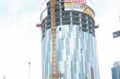 Sky Tower, imobilul de birouri de pe Calea Floreasca, prinde contur: „Construim un etaj în şase zile“