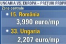 Locuinţele din Bucureşti sunt mai scumpe decât cele din Budapesta cu până la 45%