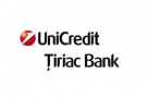 UniCredit Ţiriac Bank a obţinut un profit net consolidat de 106,8 milioane lei în primele şase luni din 2015
