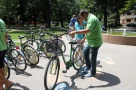 Liber la pedalat gratuit în parcurile din Sectorul 1