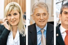 Miniştrii lui Boc le oferă românilor cursuri de supravieţuire. ECONOMII- Videanu: "totul în RON!" CREDITE- Udrea: Sper să-l plătesc. Valorific investiţiile imobiliare